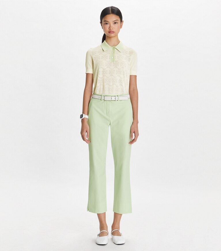 Tory Sport designer bas Pantalon court stretch in Light Peppermint front