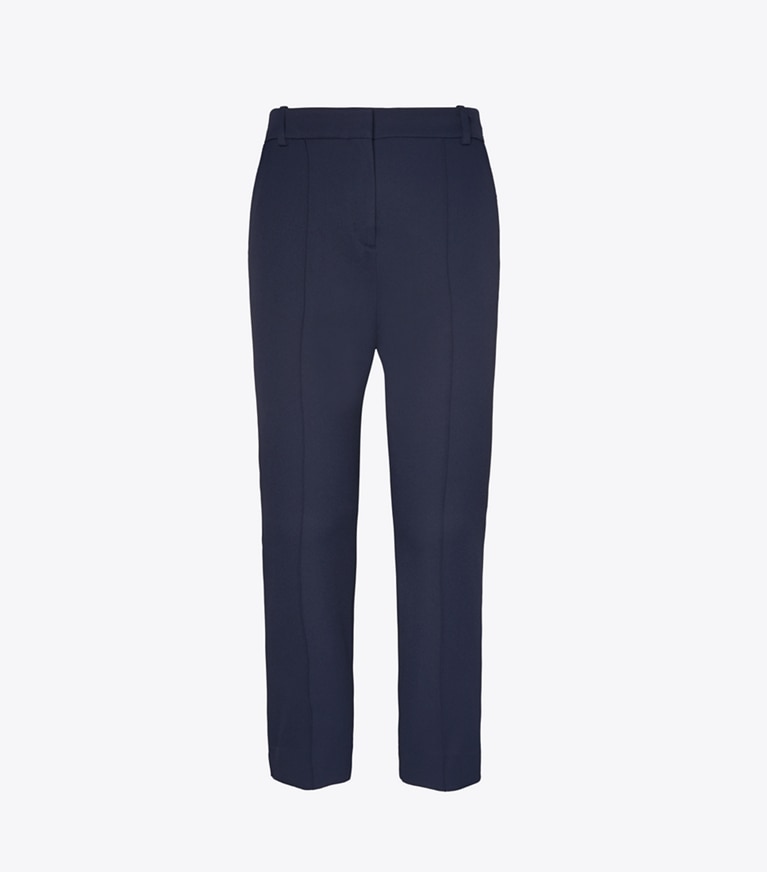 Tory Sport designer bas Pantalon de golf en sergé technique in Tory Navy front