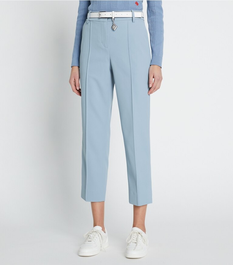 Tory Sport designer bas Pantalon de golf en sergé technique in Seafaring front