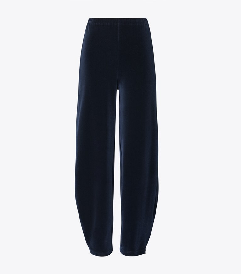 Tory Burch designer bas Pantalon de survêtement en coton in Ink front