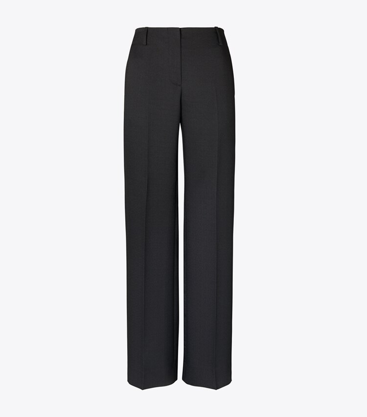 Tory Burch designer bas Pantalon en crêpe in Black front