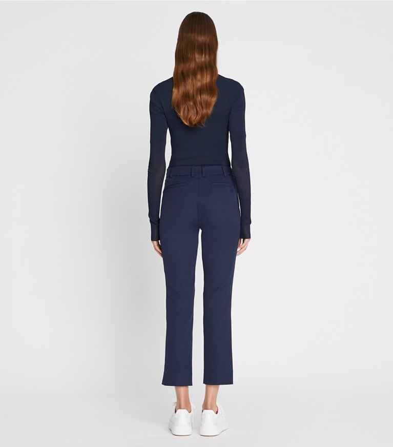 Tory Sport designer pantaloni Pantaloni da golf in twill tecnico in Tory Navy front