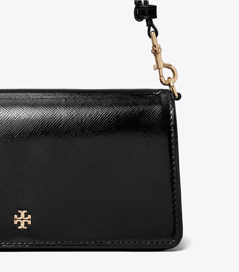 Patent Saffiano Convertible Crossbody