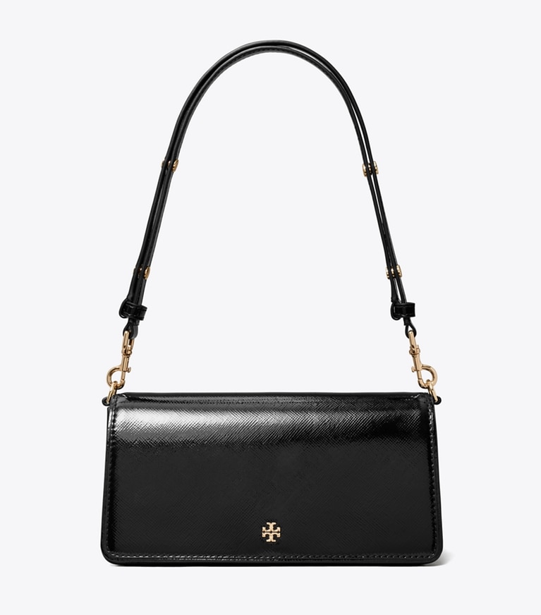 Patent Saffiano Convertible Crossbody