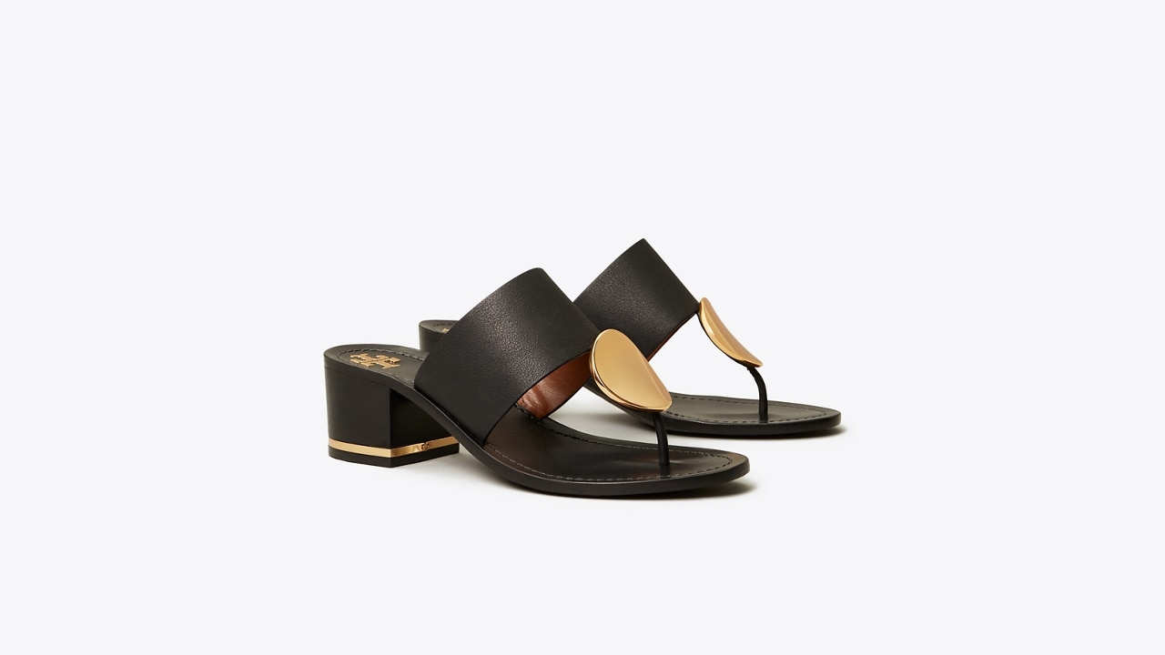 Patos disk sandal tory burch hot sale