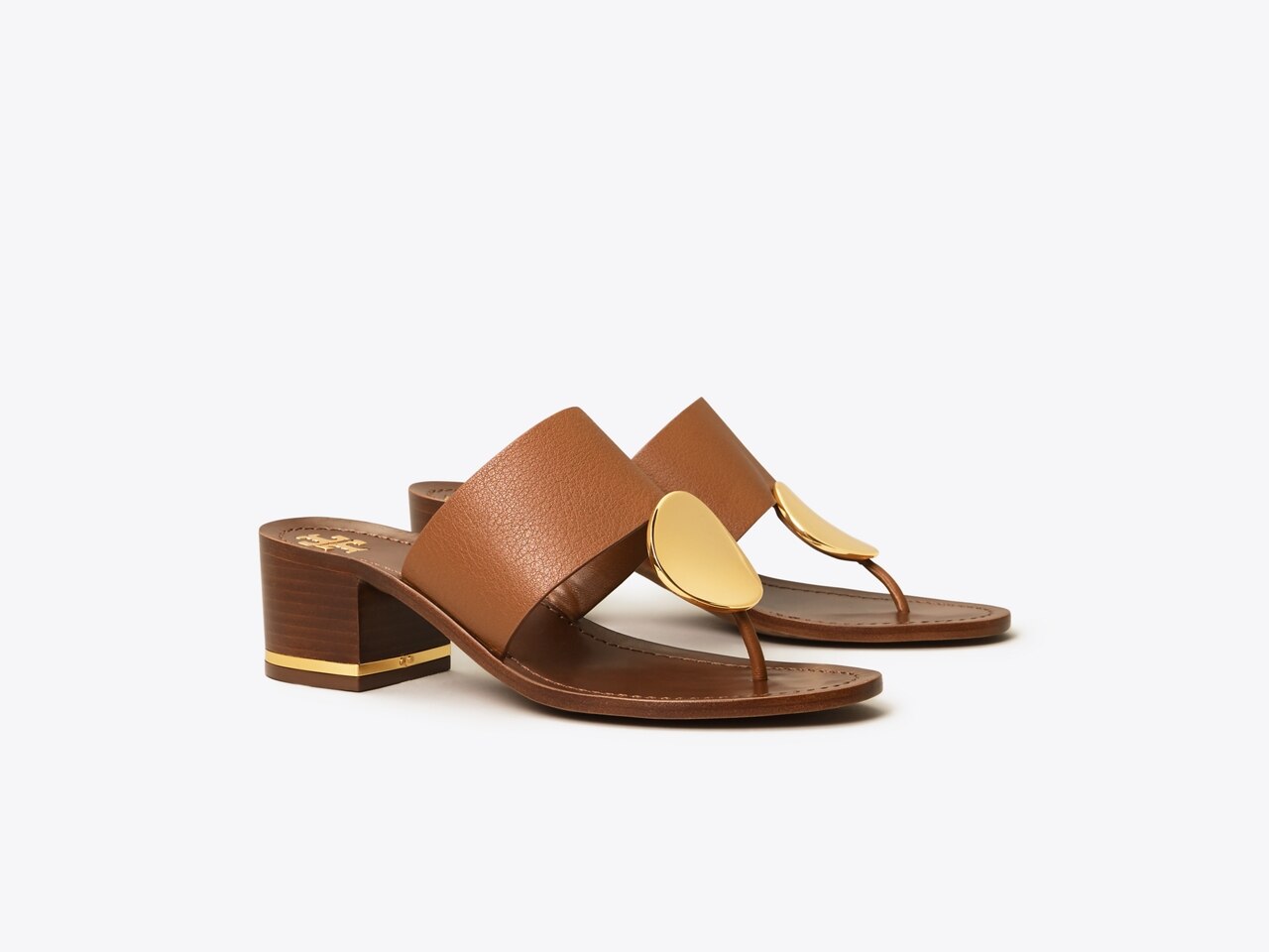 Patos disk embellished discount sandal