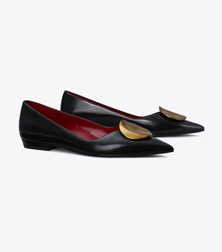 Pointy toe sale tory burch flats