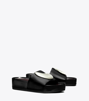【送料&関税込】Tory Burch Espadrillas Slide T Monogram Espadrille Slide: Women's Designer Espadrilles