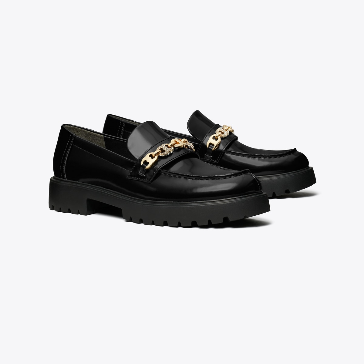 pavé-gemini-link-lug-loafer-