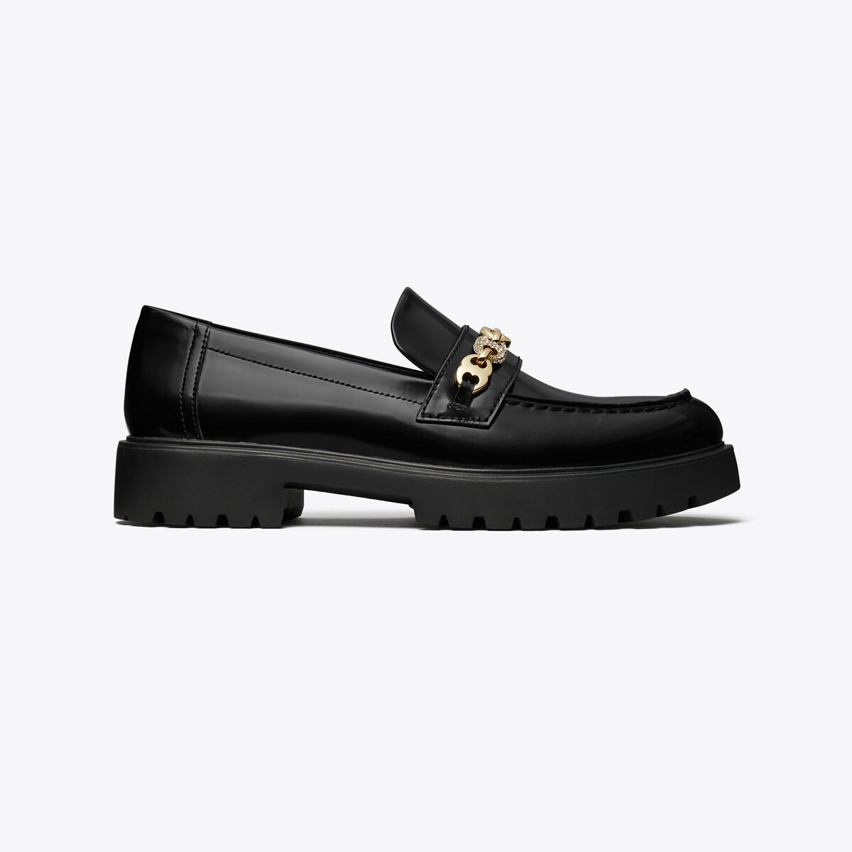 Pavé Gemini Link Lug Loafer: Women's Designer Flats | Tory Burch