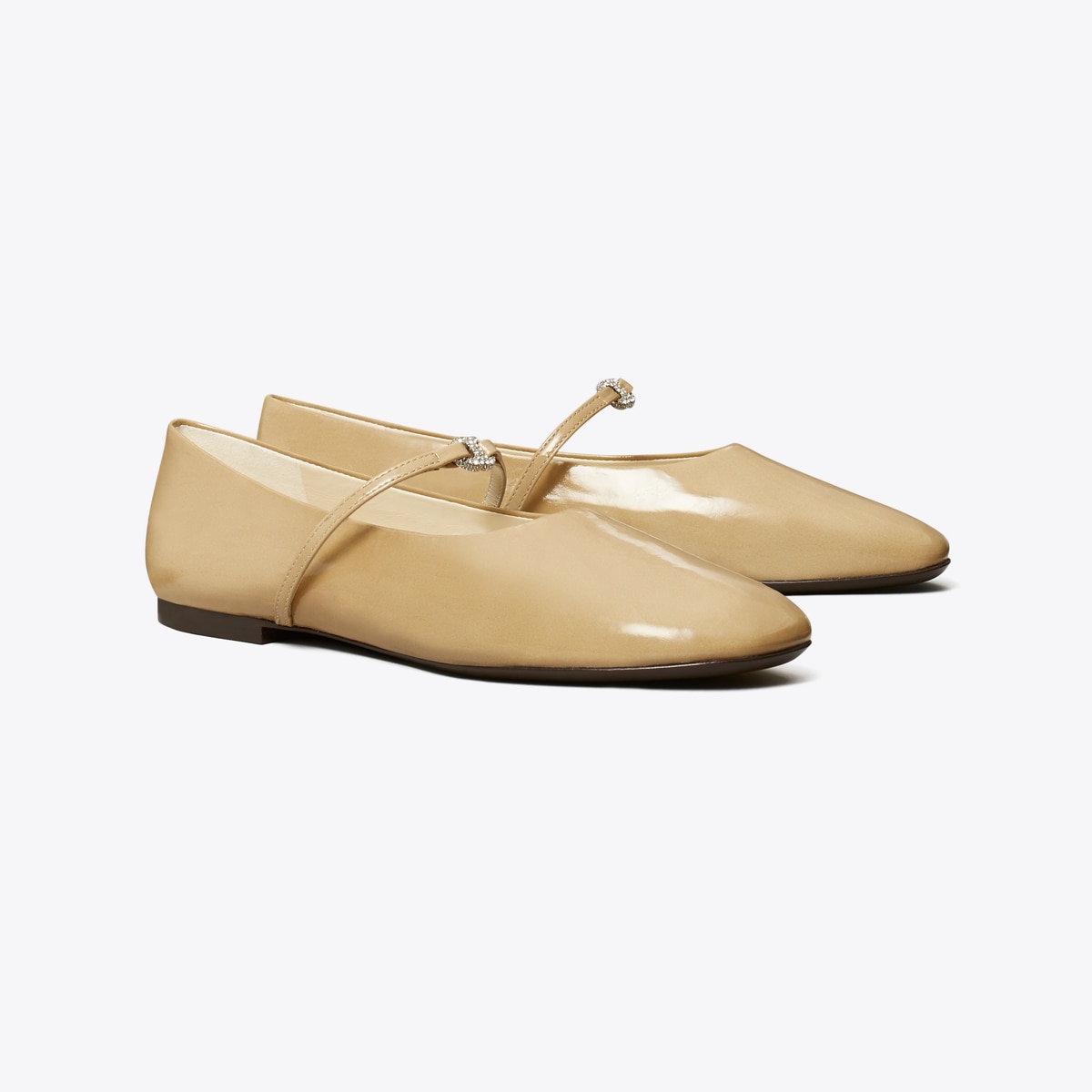 Pavé Gemini Link Mary Jane: Women's Designer Flats | Tory Burch