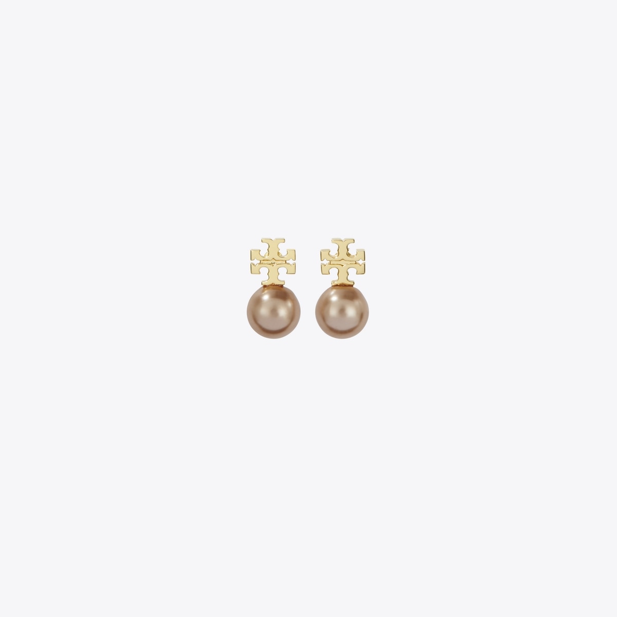 ★関税込★Tory Burch★Crystal Pearl Stud Earring★ Tory burch CRYSTAL-PEARL STUD EARRING Gold Tone | eBay