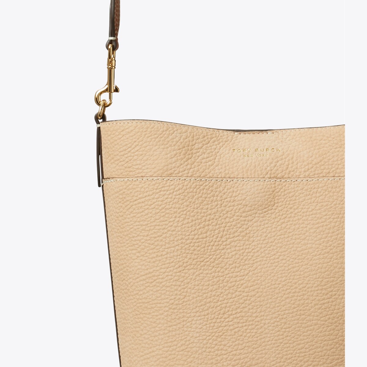 Pebble Nubuck Bucket Bag: Women's Designer Satchels | Tory Burch