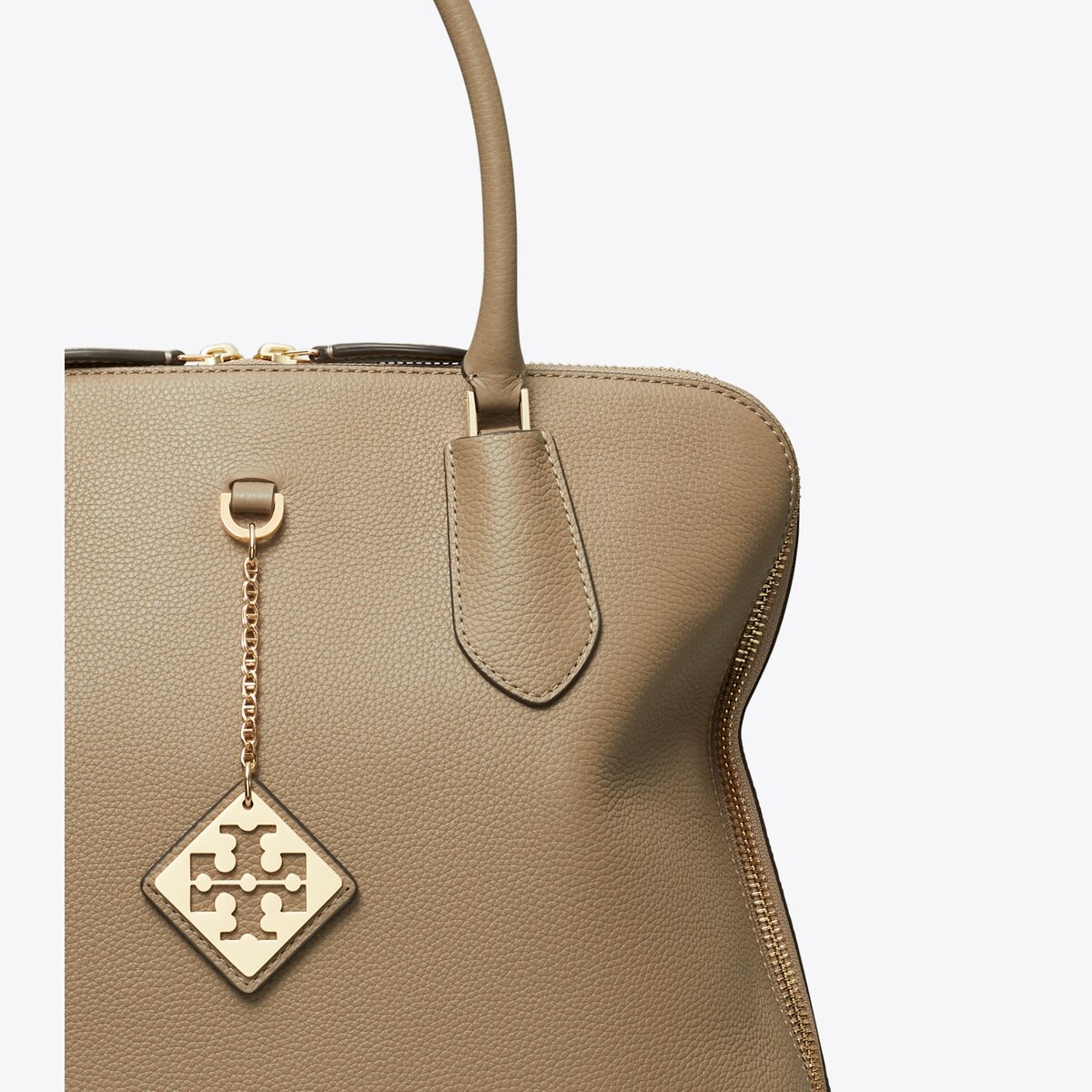 Pebbled Swing Satchel: Women's Designer Satchels | Tory Burch