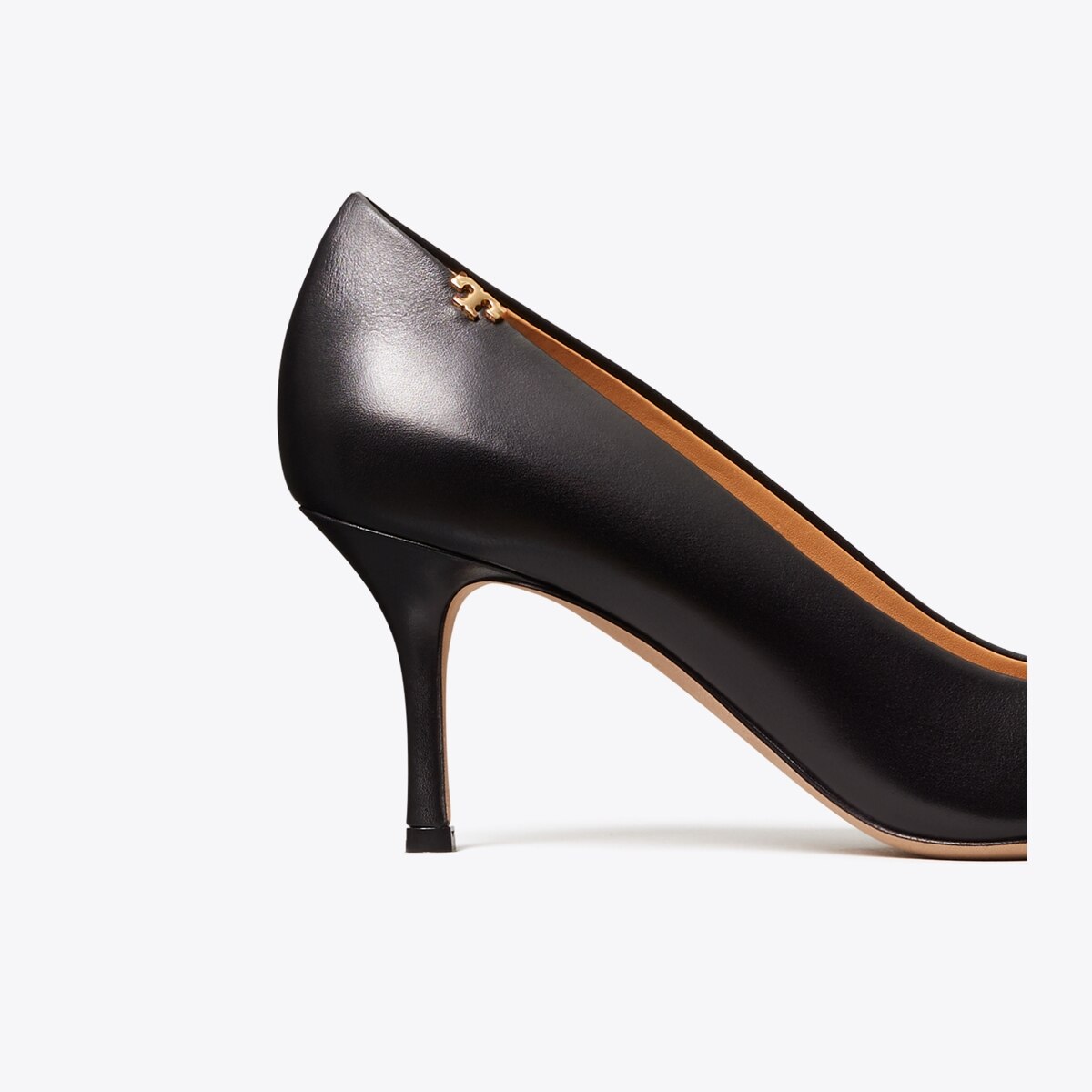 Penelope Grosgrain Cap Toe Pump in black size 10