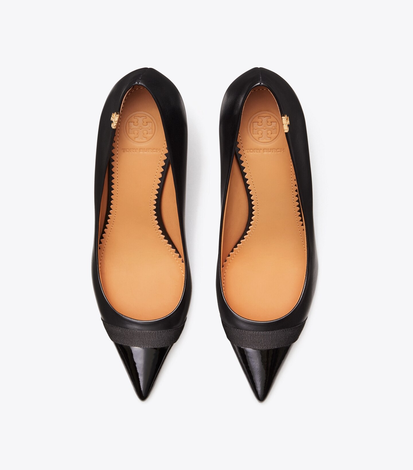 Penelope Grosgrain Cap-Toe Pump