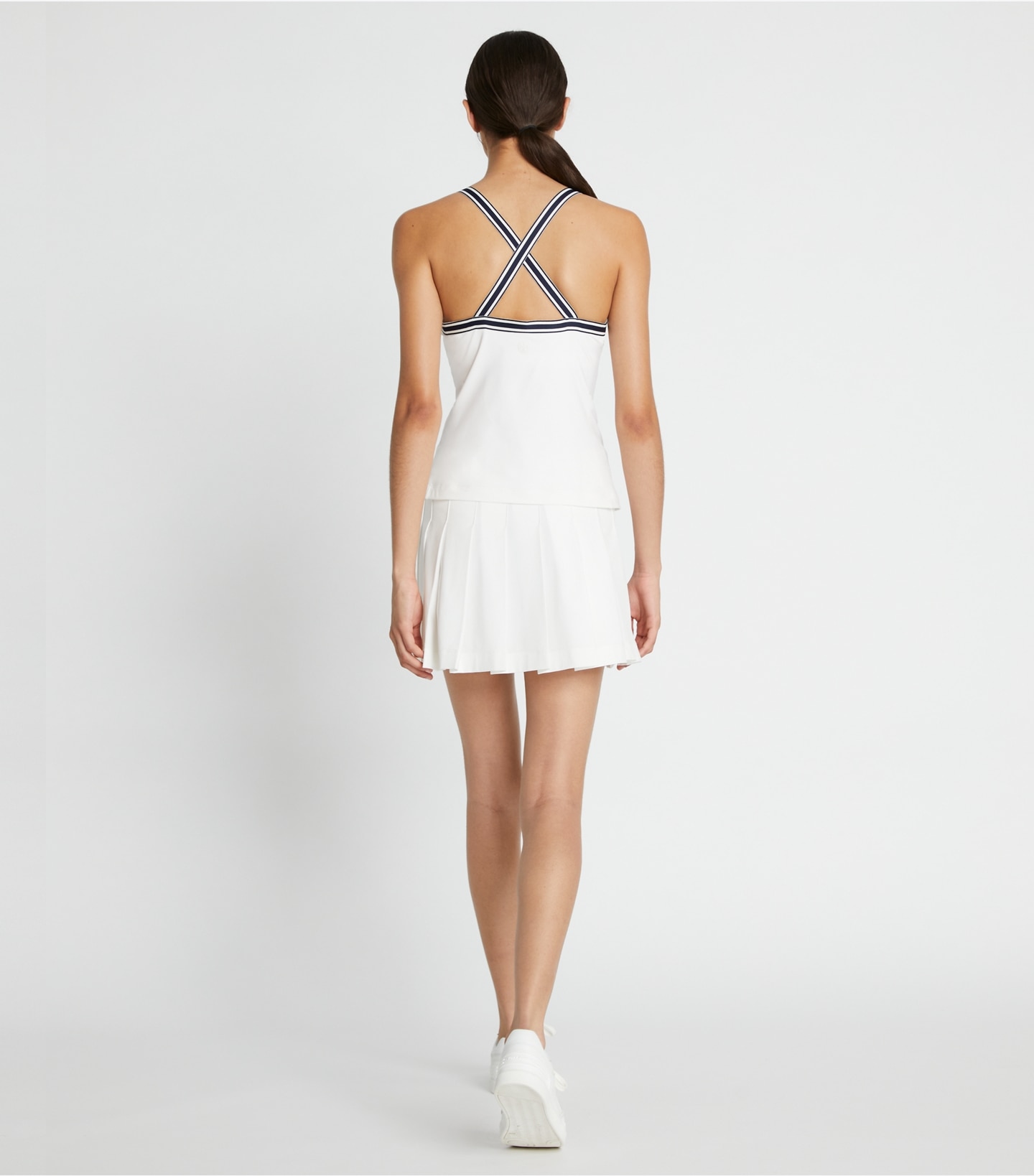 Performance Jersey Cross-Back Tennis Tank