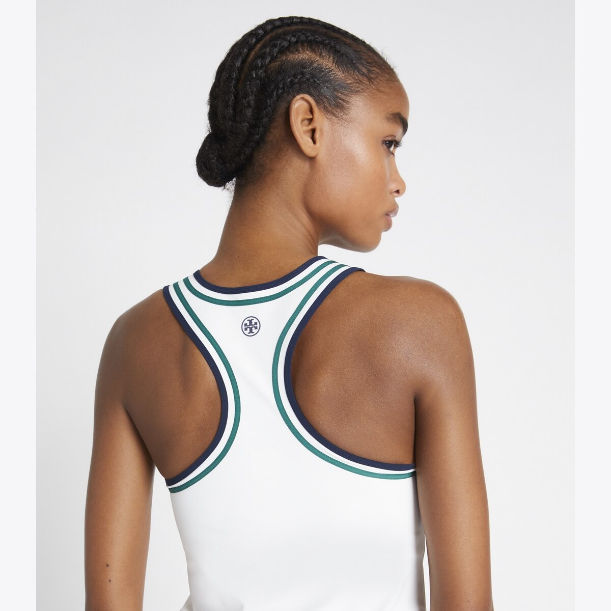 【Tory Sport】 Racerbackスポーツブラ Tory Sport by Tory Burch Womens Sz XS Blue Racer back