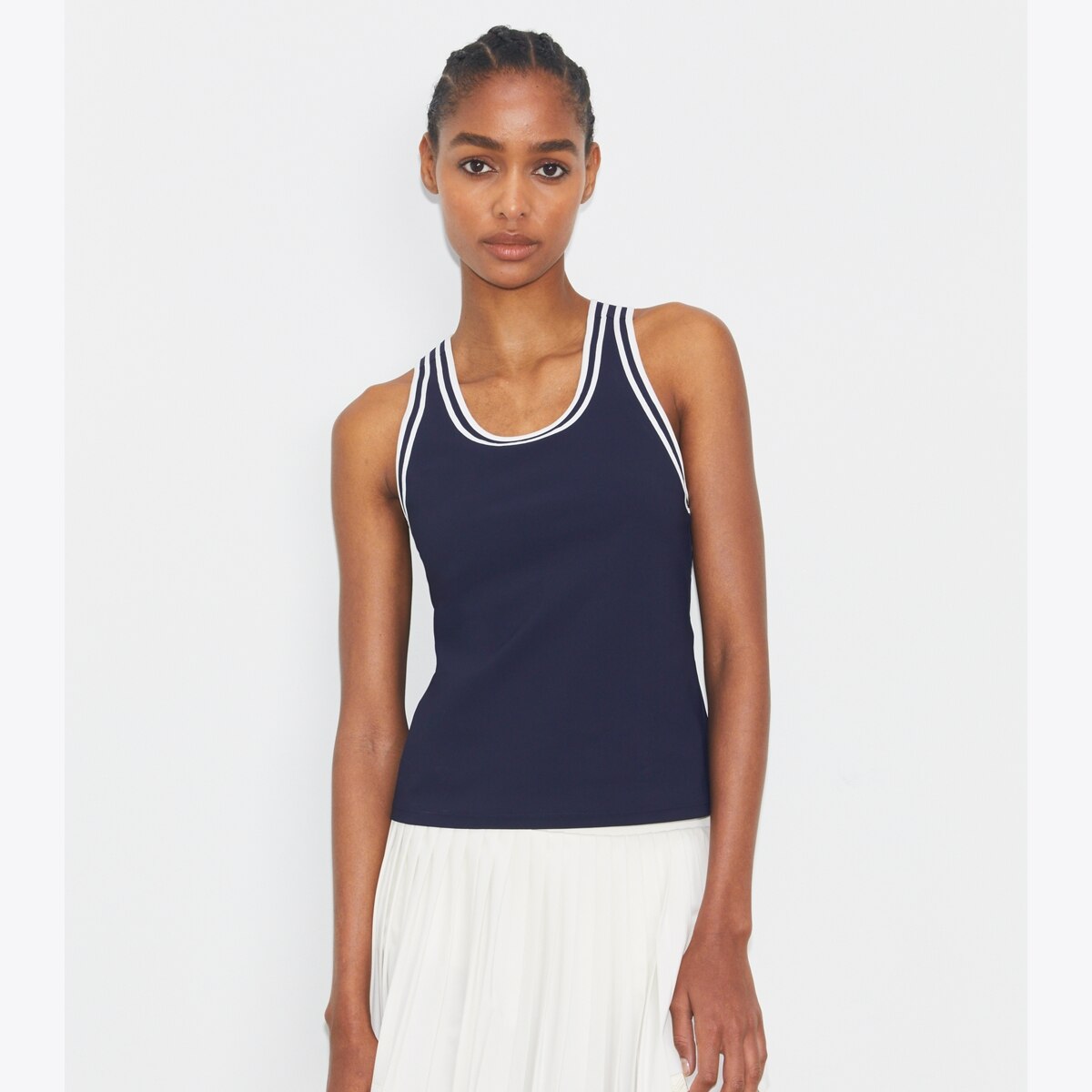 Performance Jersey Racerback Tennis Tank: Women's Designer