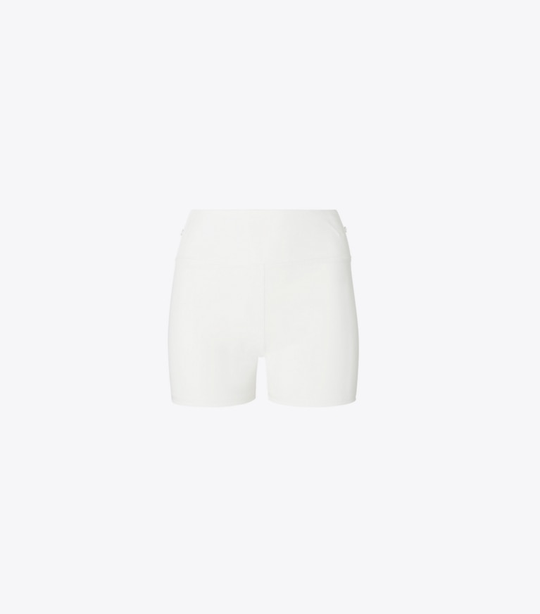 Tory Sport designer dresses Performance Mesh Tennis Dress in Snow White front