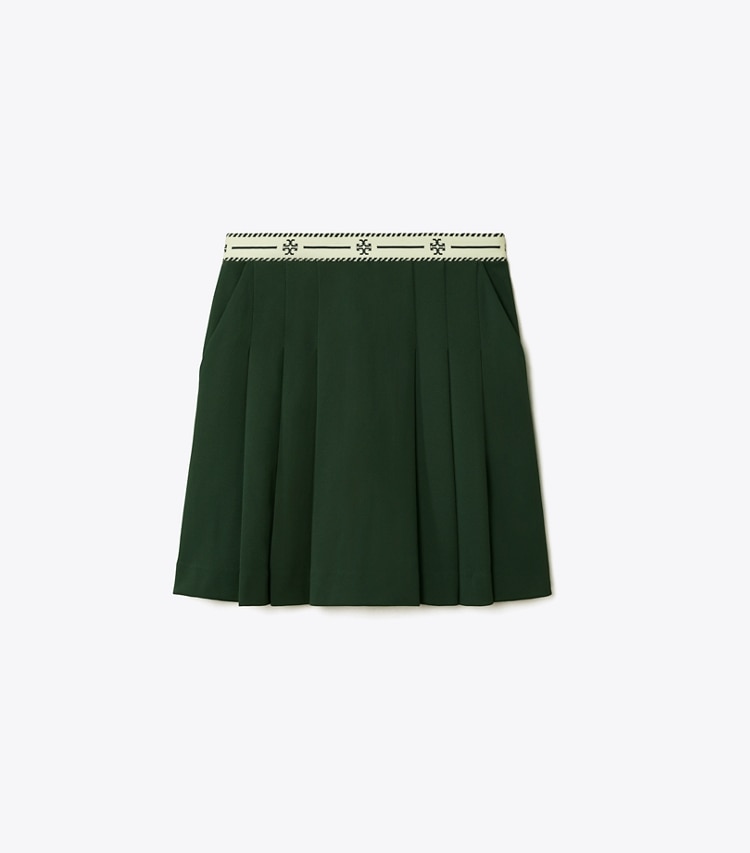 PERFORMANCE NYLON LOGO TAPE GOLF SKIRT