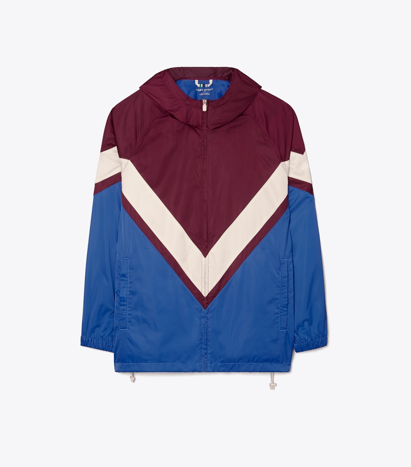 Performance Satin Chevron Running Jacket