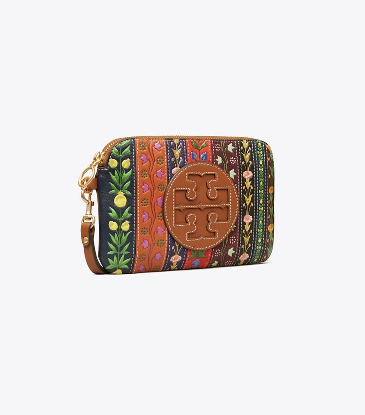 Tory Burch designer wristlets Perry Bombé Ribbon Patchwork Wristlet in MULTI angle