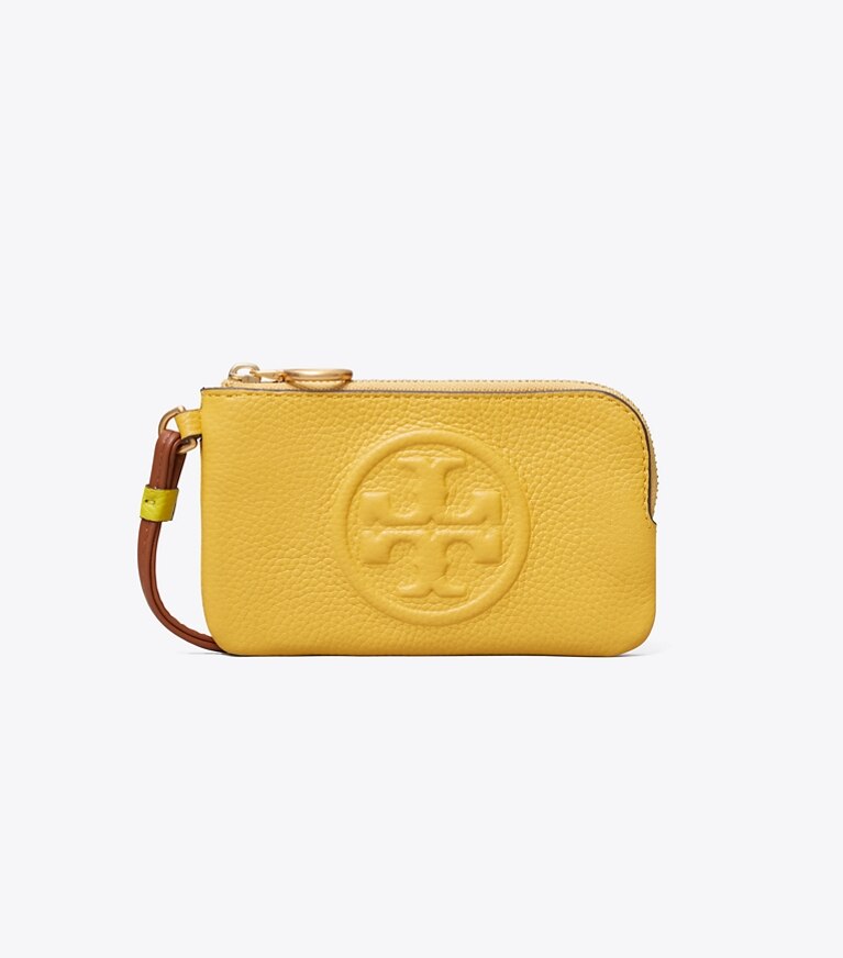 Tory burch perry bombe top zip card case sale