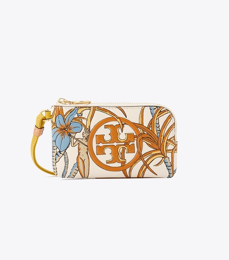 Tory burch perry discount bombé leather card case