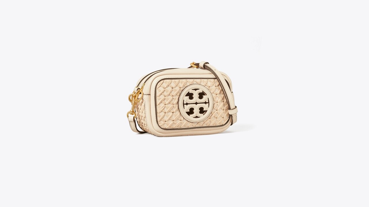 気質アップ 美品！TORY BURCH Perry Bomb Emboss Mini Bag ショルダー