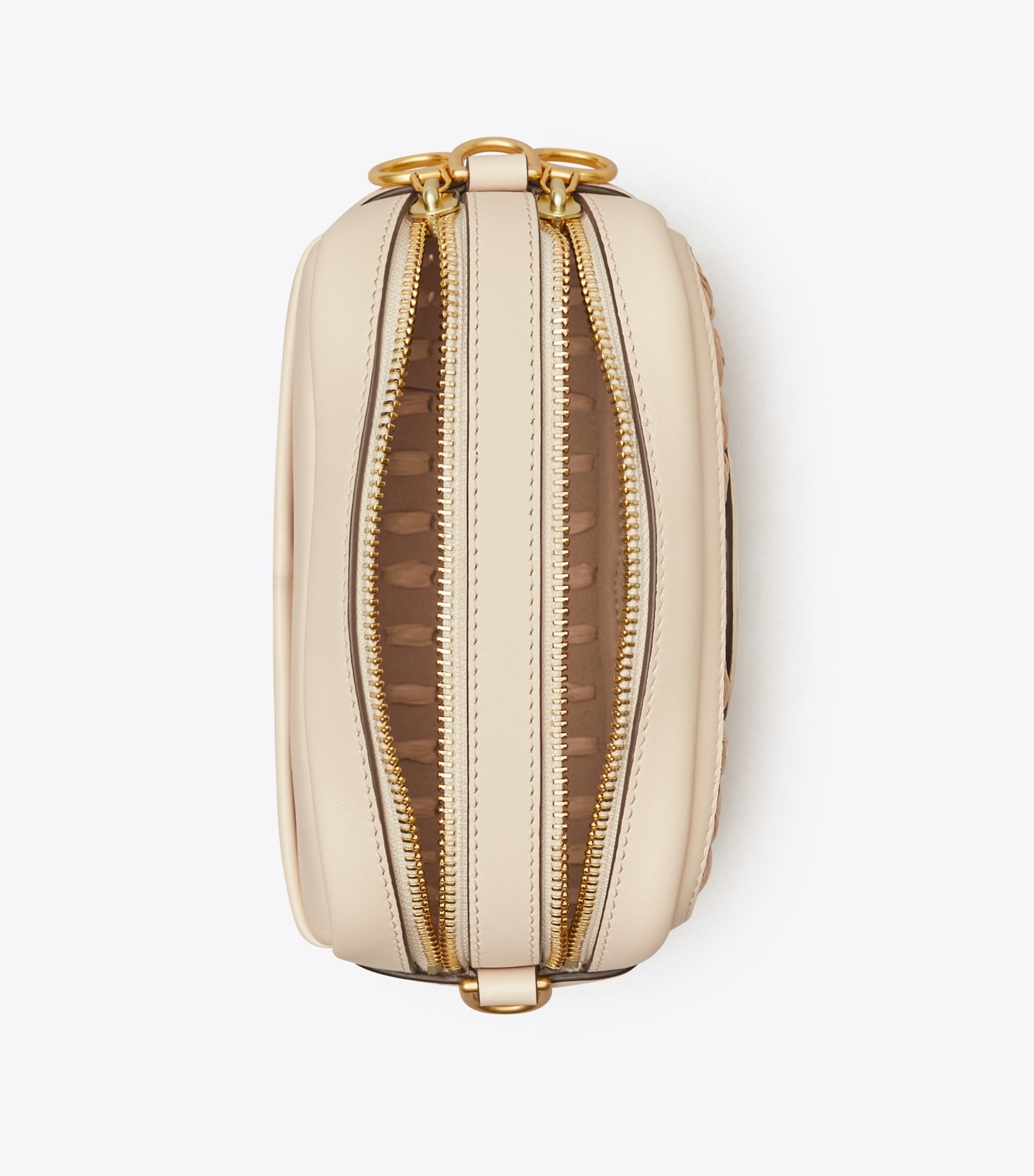 Perry Bombé Straw Woven Mini Bag 