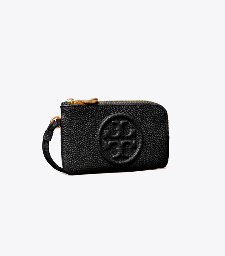 tory burch perry leather wristlet