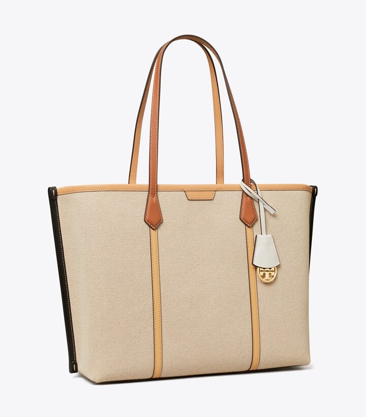 Perry Canvas Triple-Compartment Tote: Women's Designer Tote Bags | Tory  Burch