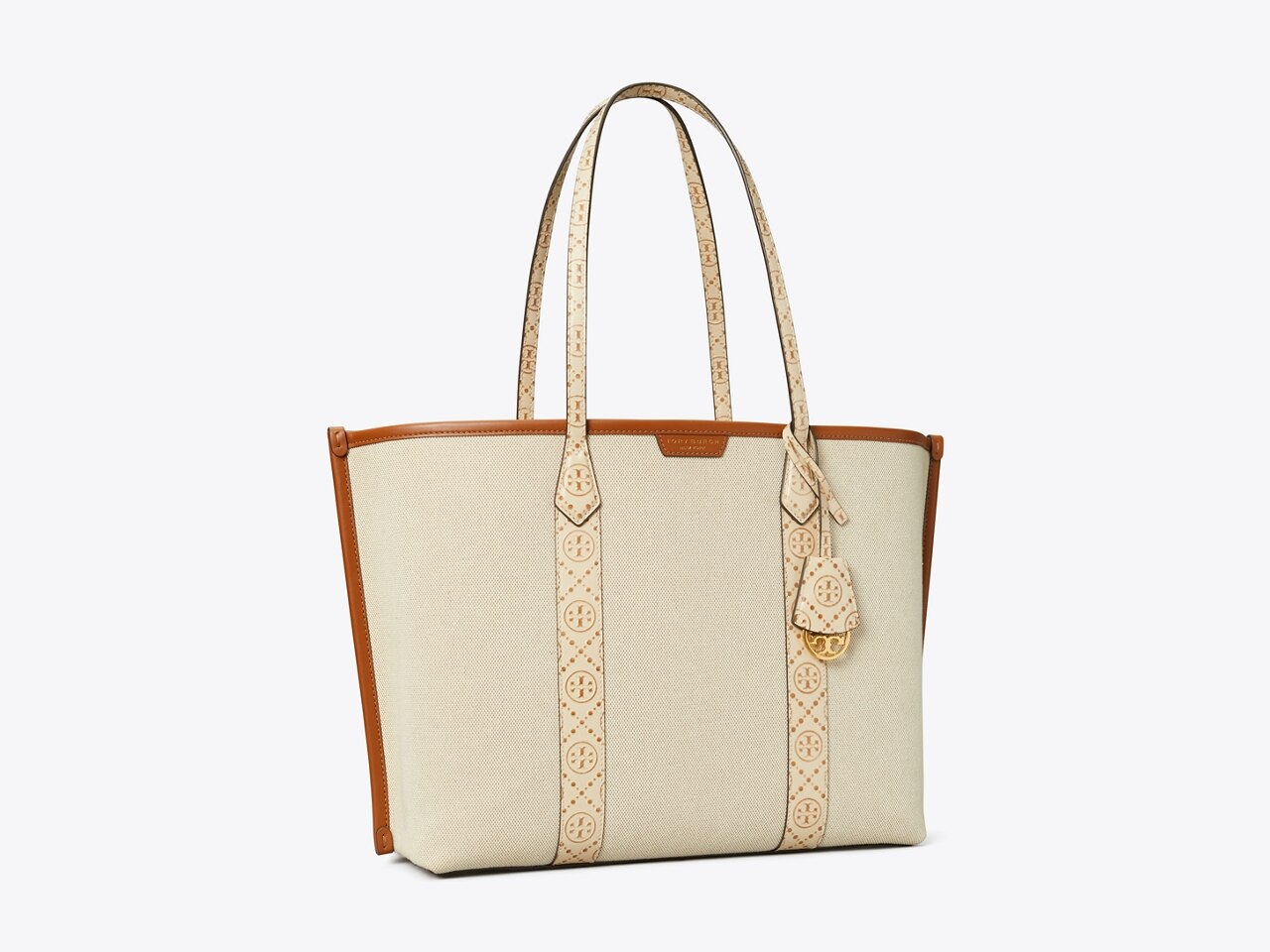 Tory burch perry outlet canvas oversized tote