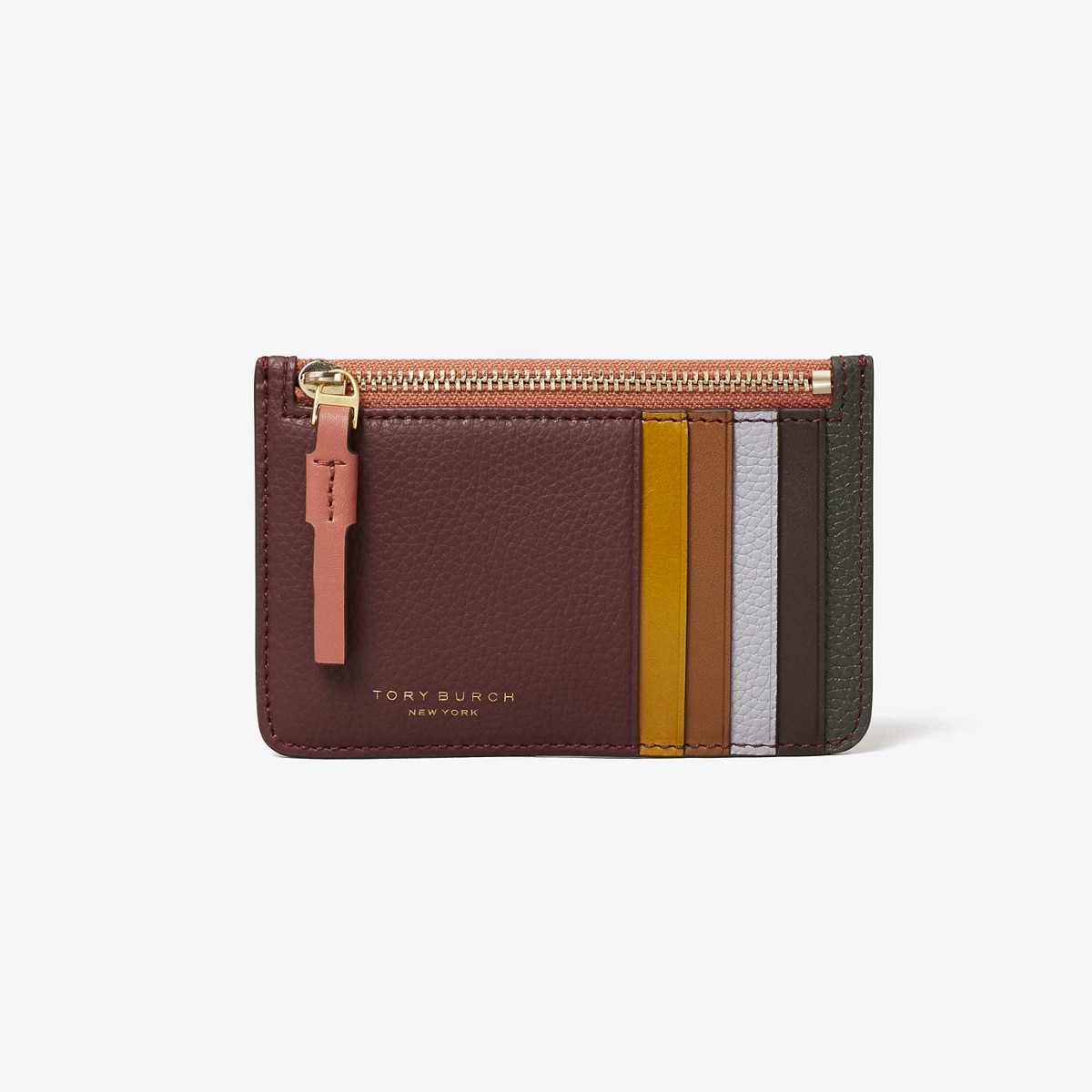 折りたたみ財布 Tory Burch COLORBLOCK ZIP CARD CASE Colorblock Zip Card Case: Women's Designer Card Cases | Tory