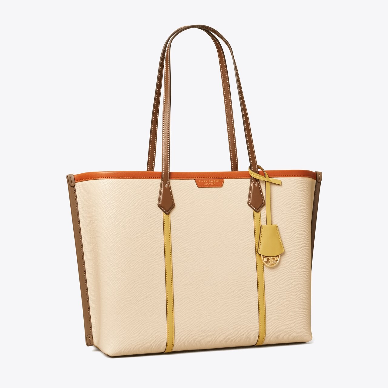 Tory Burch Perry Colorblock Small Triple Compartment Tote Bag