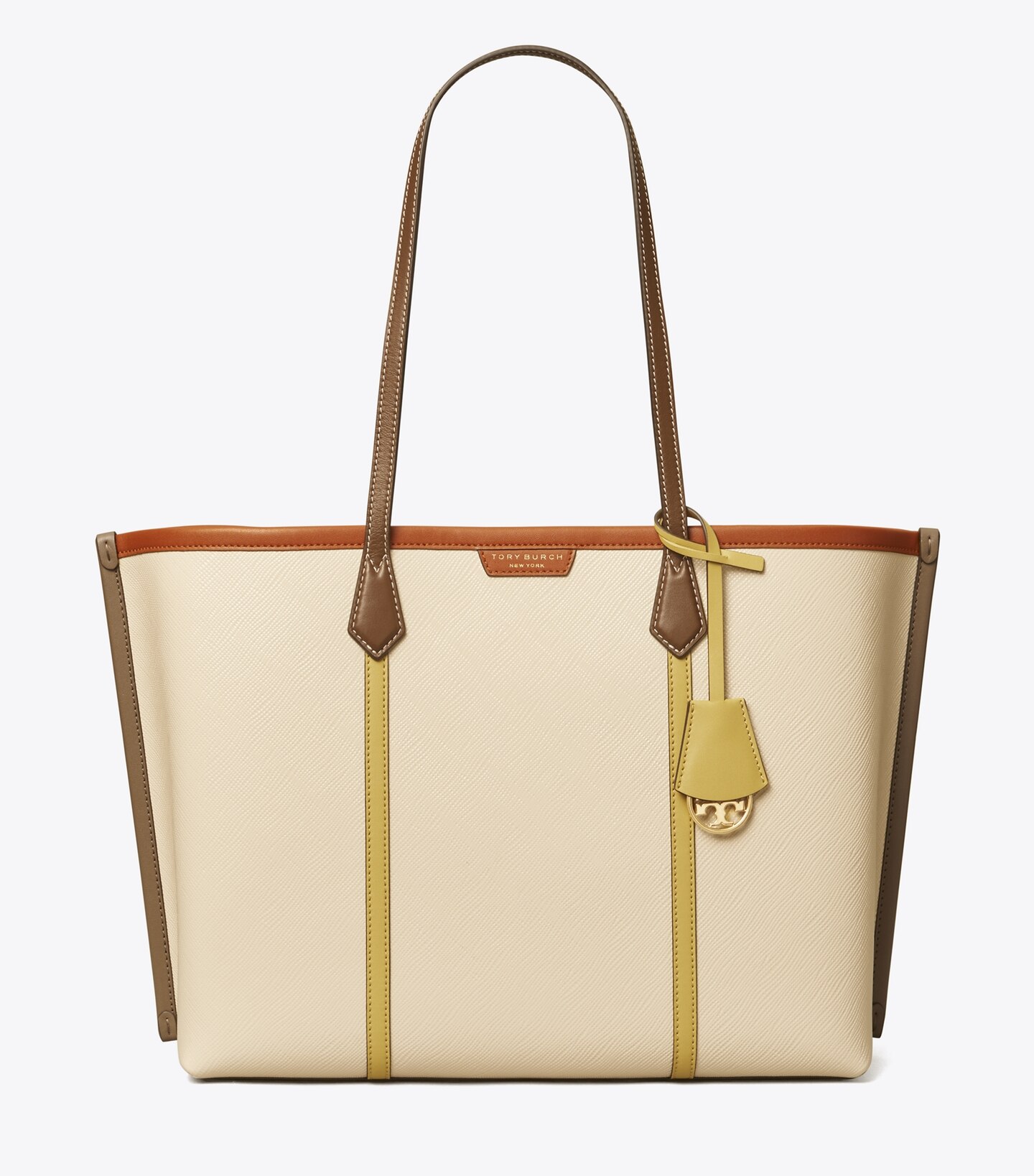Perry Color-Block Triple-Compartment Tote