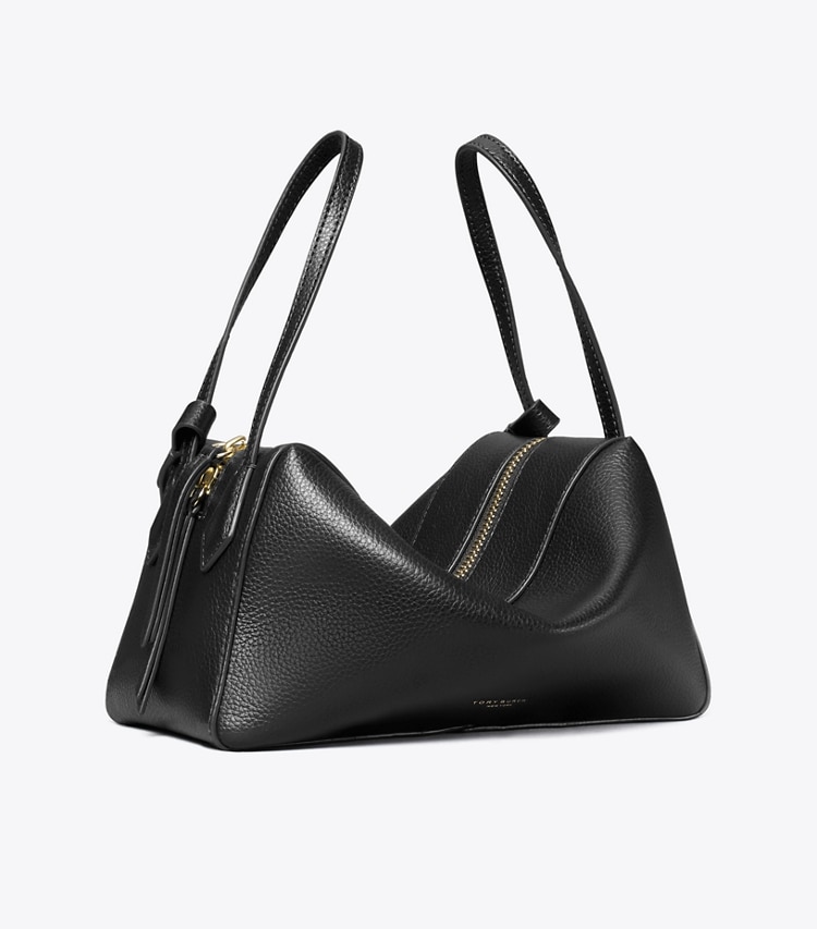 Tory Burch diseñador bolsos bandolera Perry Crossbody en BLACK ángulo