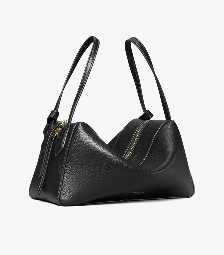 Tory Burch diseñador bolsos bandolera Perry Crossbody en BLACK ángulo