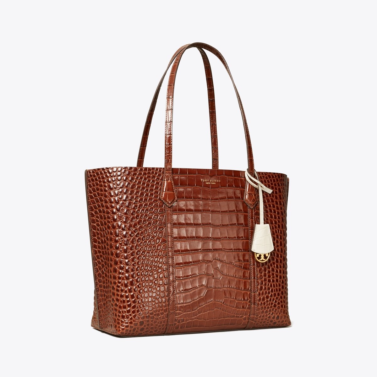 Perry Embossed Triple-Compartment Tote Bag: Women's Designer Tote Bags | Tory  Burch