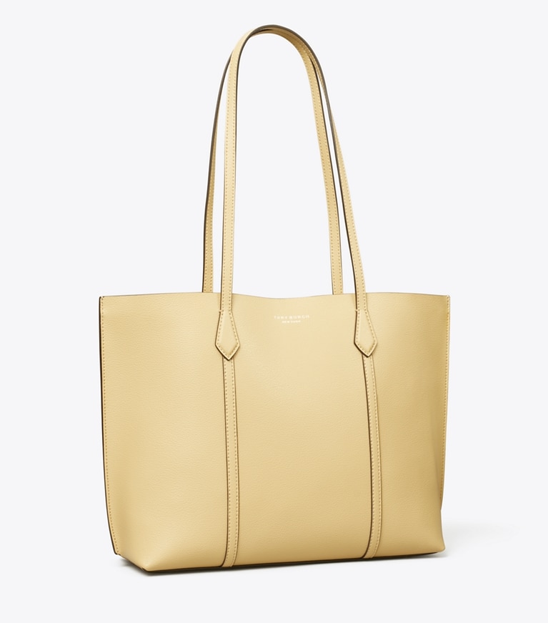 Tory Burch designer トートバッグ ペリー ミディアム トートバッグ in Praline angle