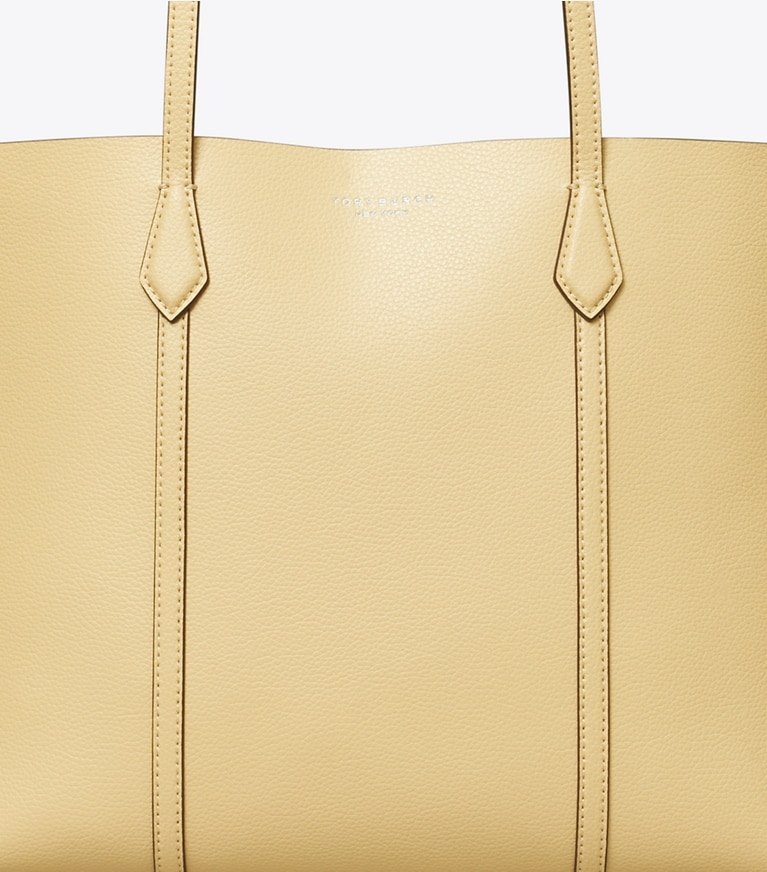 Tory Burch designer トートバッグ ペリー ミディアム トートバッグ in Praline angle