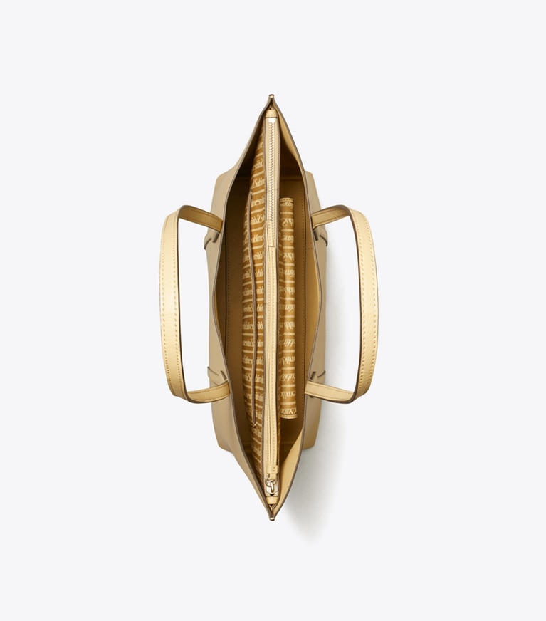 Tory Burch designer トートバッグ ペリー ミディアム トートバッグ in Praline angle