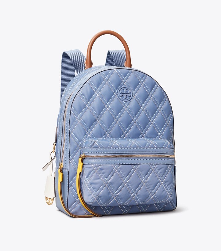 tory burch quilted nylon backpack