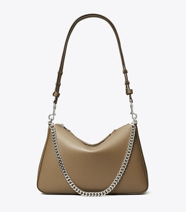 Tory Burch designer schultertaschen Perry Schultertasche in Wild Mushroom front