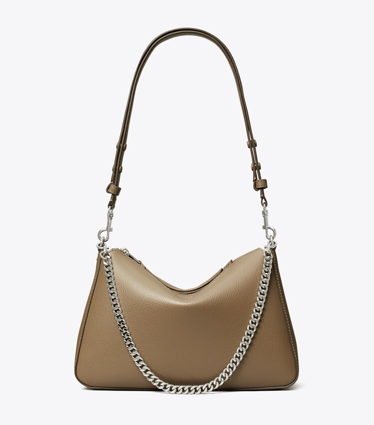 Tory Burch designer schultertaschen Perry Schultertasche in Wild Mushroom front