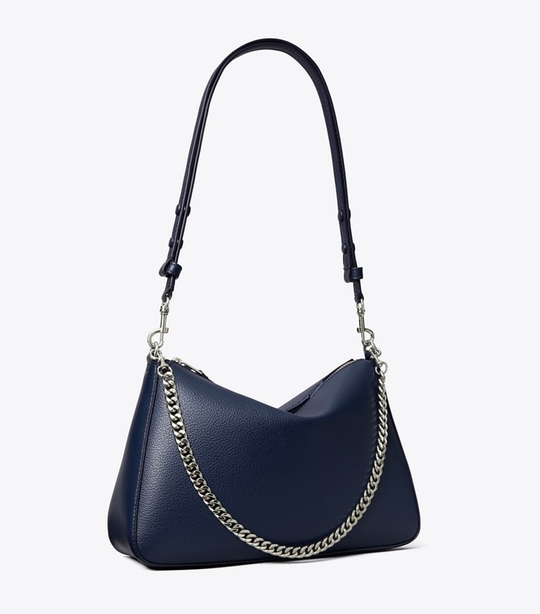 Tory Burch designer shoulder bags Perry Shoulder Bag in Normandy Blue angle