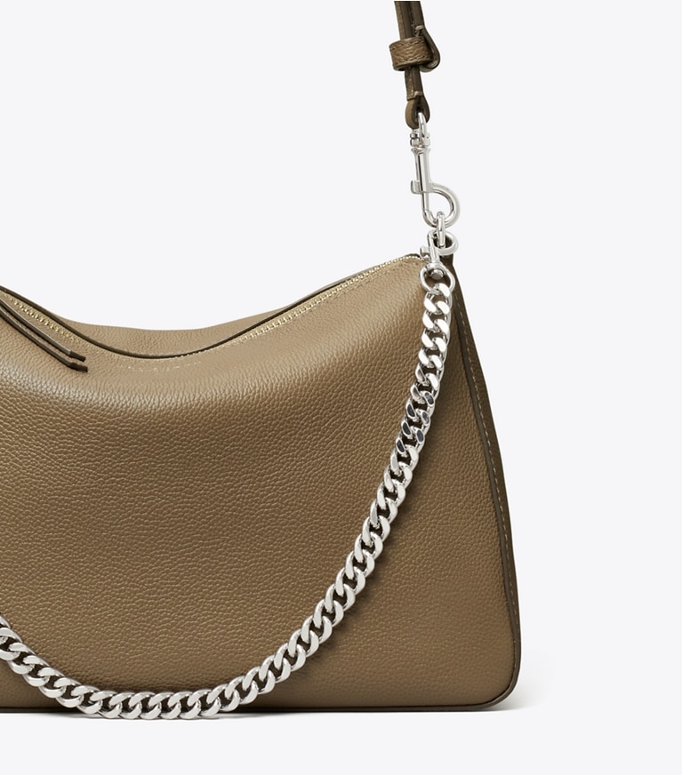 Tory Burch designer shoulder bags Perry Shoulder Bag in Wild Mushroom angle