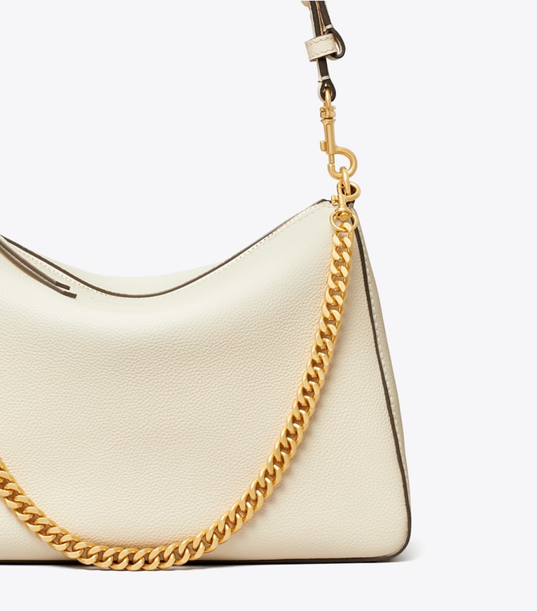 Tory Burch designer shoulder bags Perry Shoulder Bag in Light Cream angle