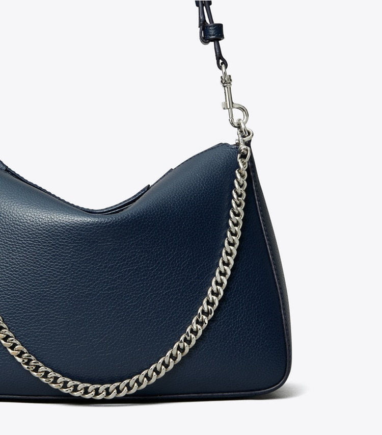 Tory Burch designer shoulder bags Perry Shoulder Bag in Normandy Blue detail